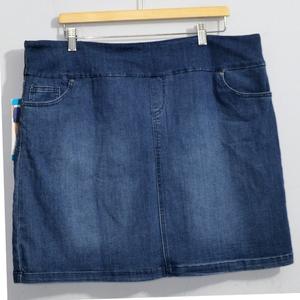 Women's S.C.& CO. Stretch‎ denim Skort Skirt